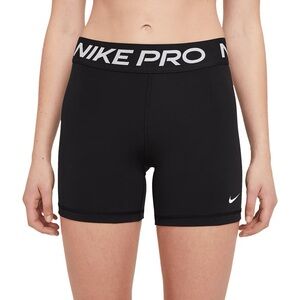 Nike Pro Dri-FIT Black Shorts - Women's Size Large